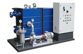 steam operated de-waxing boiler